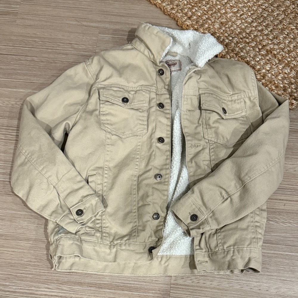 Brooklyn Cloth Workwear Fuzzy Outerwear Jacket Size M